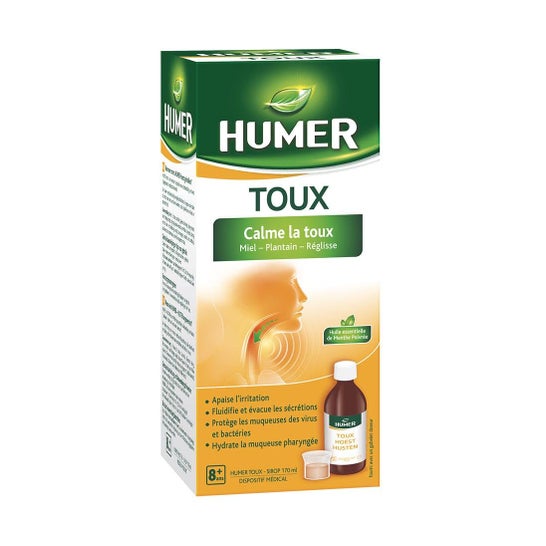 Humer Cough Syrup + 8 Anos Garrafa de 170 Ml