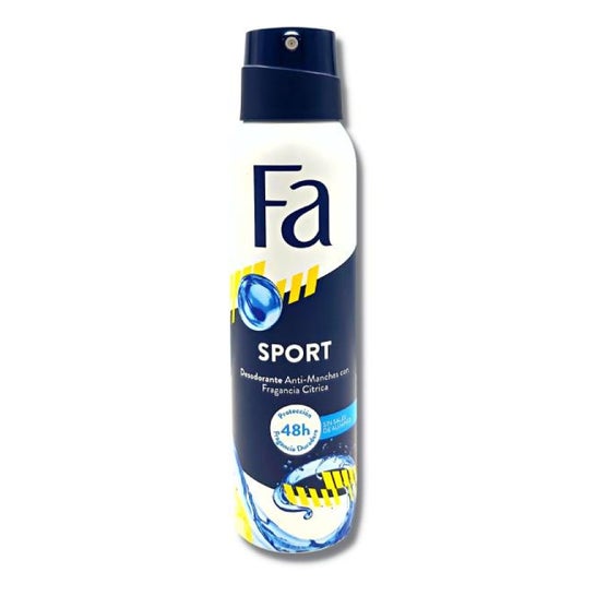 Fa Sport Desodorante Anti-Manchas Spray 150ml