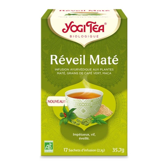 Yogi Tea Despertar Mate Bio 17 Saquetas