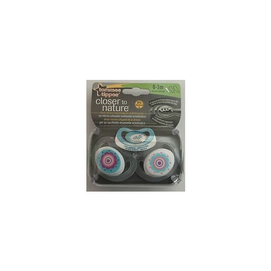Tommee Tippee Air Sil Soother 0-3M 2U