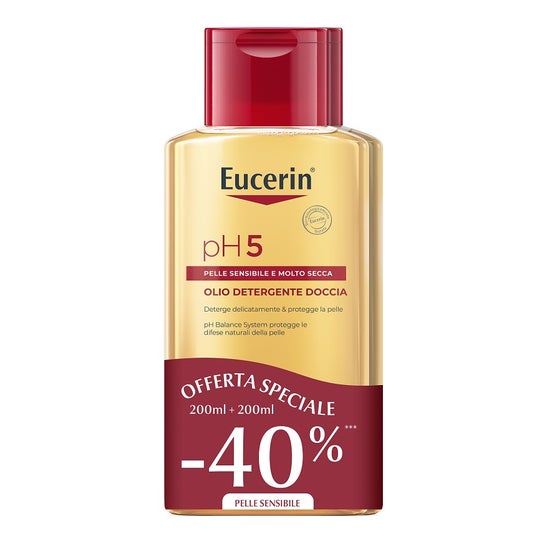 Eucerin Ph5 Aceite Limpiador 2x200ml