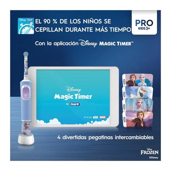 Kids Frozen+ Mala de Escova de Dentes Eléctrica Kids Frozen+ Mala de Escova de Dentes Eléctrica