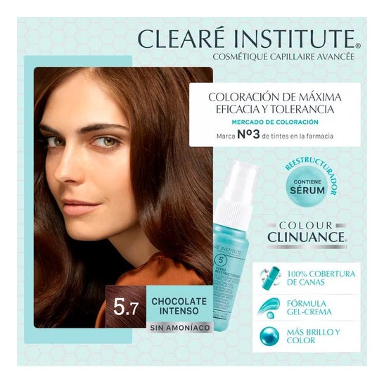Instituto Cleare Colour Clinuance Corante Permanente 57 Chocolate Intenso 170ml Instituto Cleare Colour Clinuance Corante Permanente 57 Chocolate Intenso 170ml