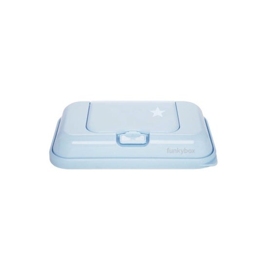 FunkyBox Porta Toalhitas To Go Azul 1 Unidade