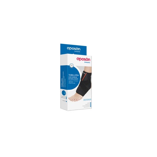 Tornozeleira Aposan Dynamic Ankle Brace com Estabilizador Tamanho Único