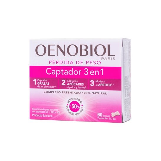 Oenobiol 3 em 1 Captador de Gorduras 60caps