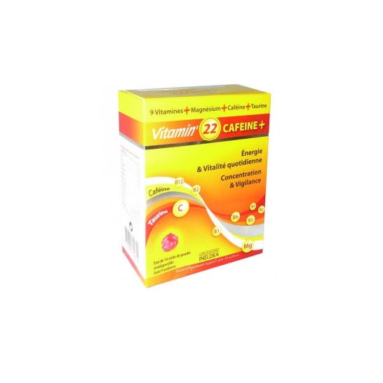 Vitamina22 Cafeína+ Stick de hidratos de carbono14