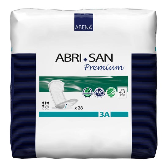 Ayudas Dinámicas Compresa Femenina Abri-san 650ml (28 Unidades)