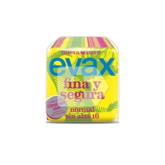 Comprimidos Evax Thin-Secure Sem Asas 16 UNIDADES
