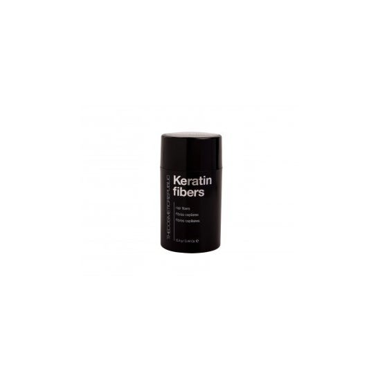 As fibras castanho-escuras da Queratina Cosmética República 12.5g