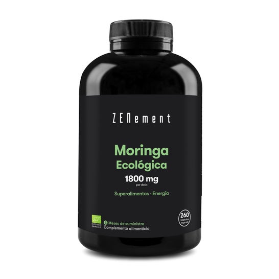 Zenement Moringa Ecológica 1800mg 260vcaps