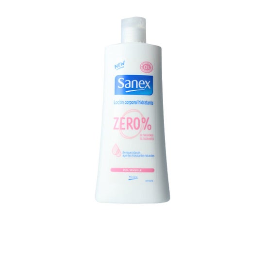 Sanex Zero% Loção Hidratante Corporal para Pele Seca 400ml