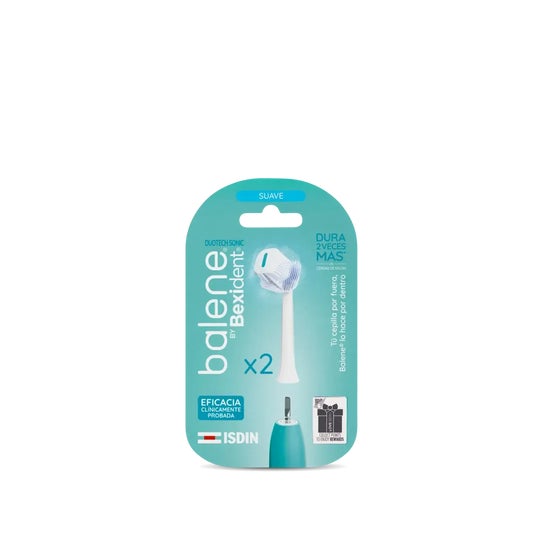 Balene Duotech Sonic Escova Suave Recargas 2 Unidades