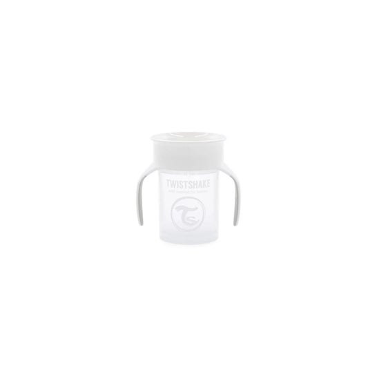 Twistshake Training Cup 360 +6M Blanco 1ud