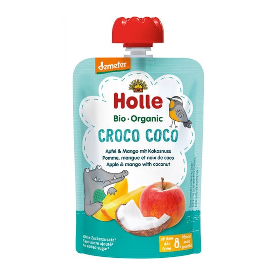 Holle Croco Coco Maçã, Manga e Coco 100g