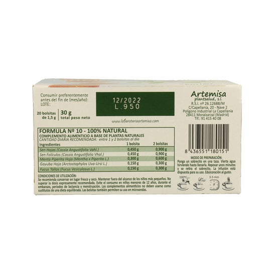 Fitossanidade Infusão Obelax 20 Filtros