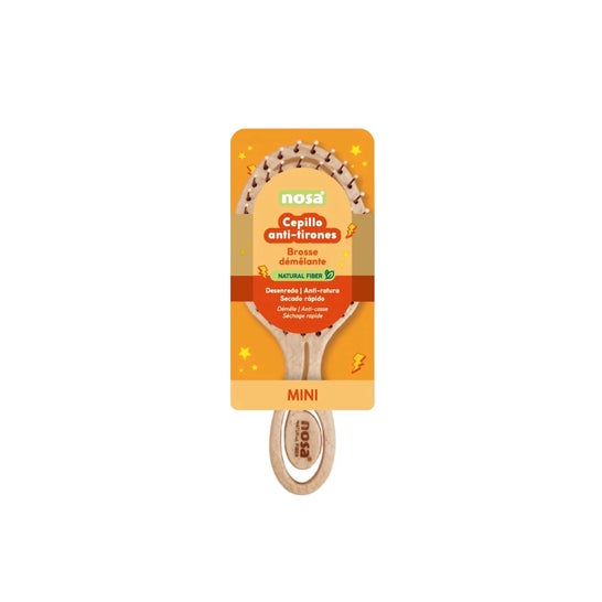 Nosa Escova Antitirões Mini Laranja 1 unid