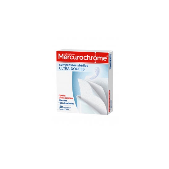 Mercurochrome Ultra-Soft Sterile Comprime 20 Unidades