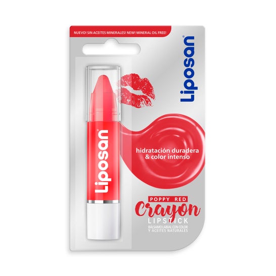 Lápis Liposan Crayon Batom Vermelho Quente 3g