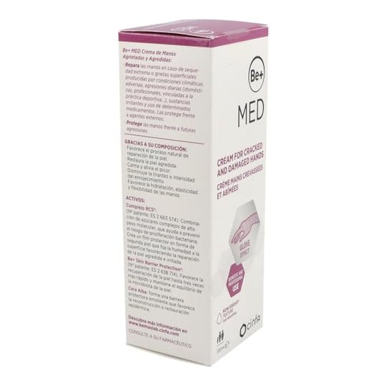 Be+ Creme Med para Mãos Capadas 100ml Be+ Creme Med para Mãos Capadas 100ml