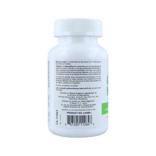 Natures Plus Gi Natural 90 comprimidos