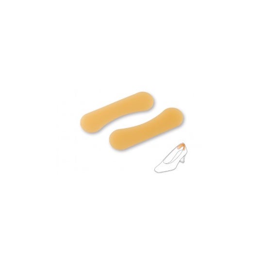 Comforsil calcanhar de silicone de proteção 2uds