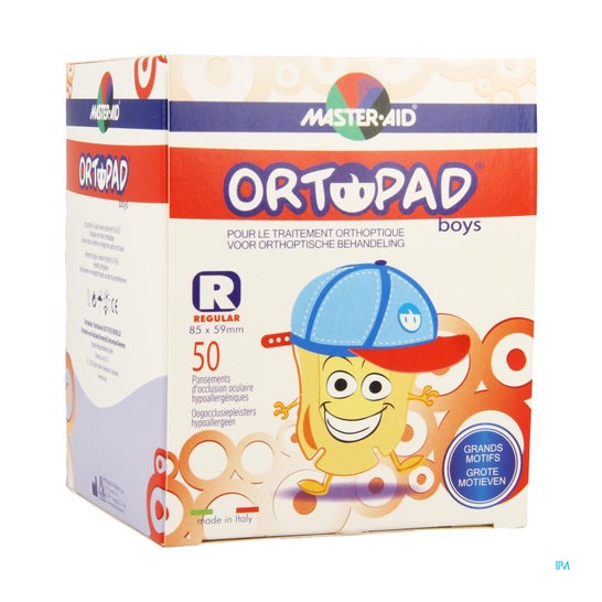 Ortopad Boy P/Ocul Gd/Word Reg50