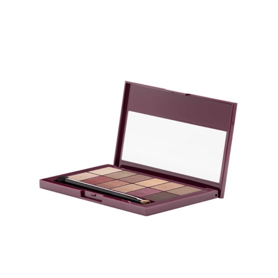 Loreal The Burgundy Bar Paleta Sombra De Ojos 4