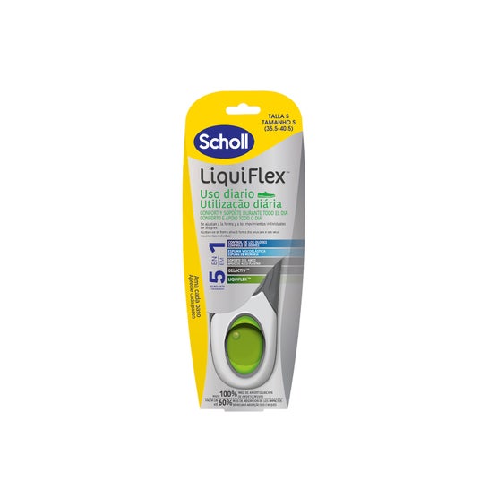 Scholl LiquiFlex Plantillas Soporte Diario Talla 1 1 Par