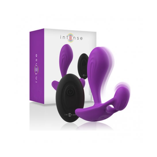 Intense Shelly Anal Plug Remote Control Purple 1ud