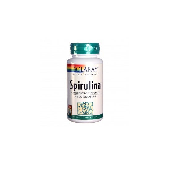 Solaray Spirulina Caps 410mg