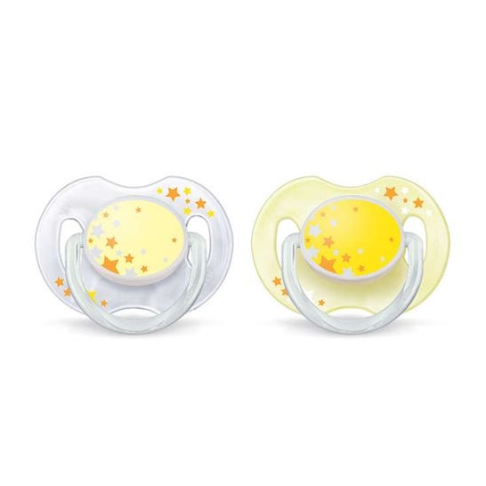 Philips Avent Silicone Pacifier Nocturno 0-6 Meses