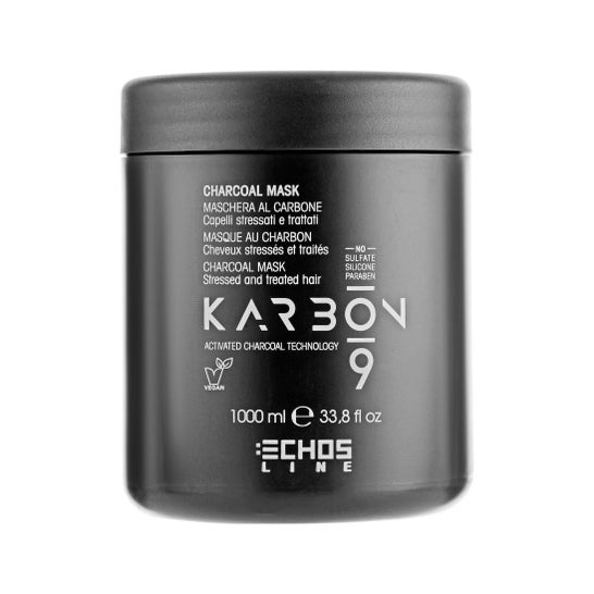 Echos Line Karbon9 Máscara Carvão 1000ml