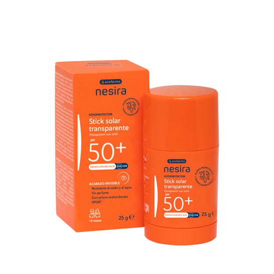 Nesira Stick Solar Transparente Spf50 25 g