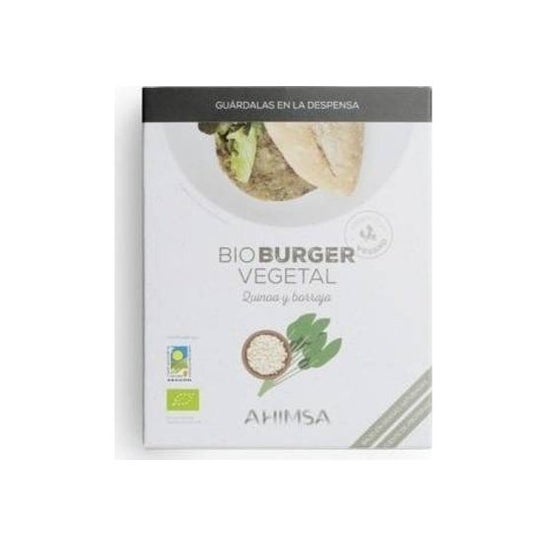 Ahimsa Hamb. Quinoa Borage Long Dur 160g