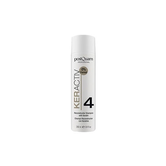 Shampoo reconstrutivo pós-tratamento com queratina 250ml