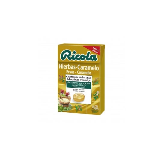 Ricola Ervas - Caramelo Sem Açúcar 50g