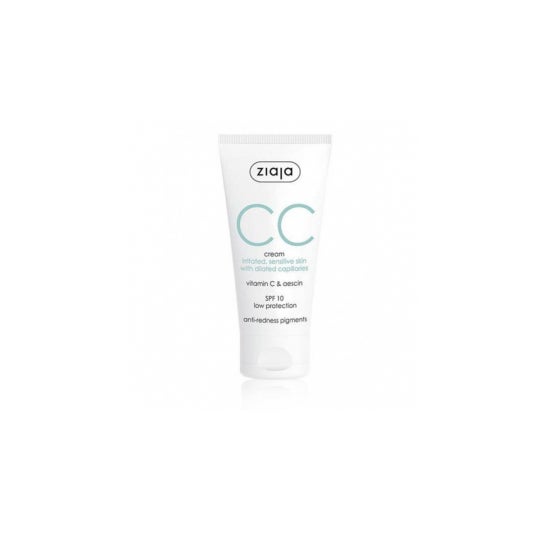 Ziaja Cc Creme Corrector de Pele Irritada e Sensível 50ml