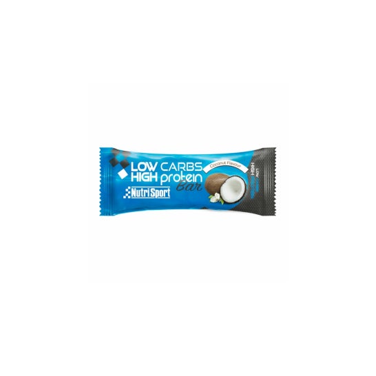 Nutrisport Barra de coco com baixo teor de carboidratos 16 unid