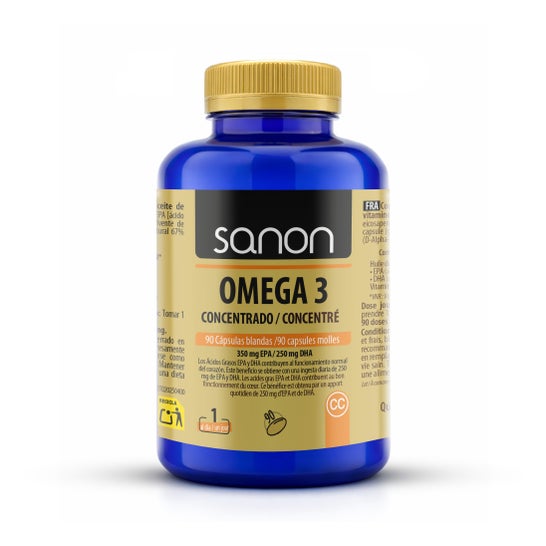 Sanon Ômega 3 Concentrado 90 cápsulas