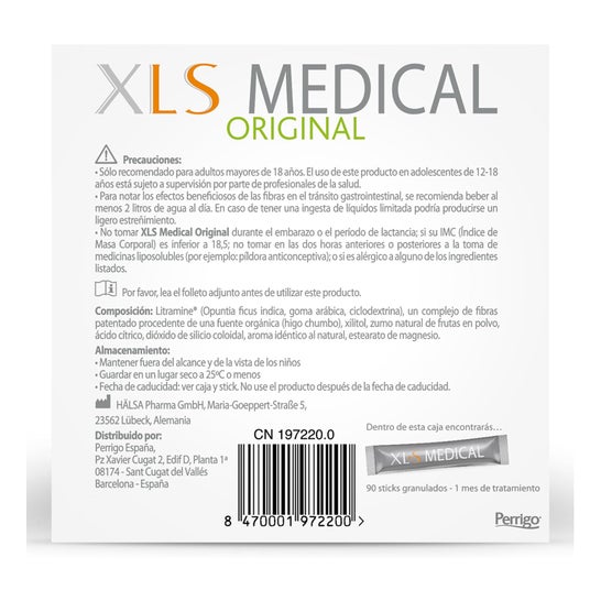 XLS Plano Original de Pausa Médica 90 pcs
