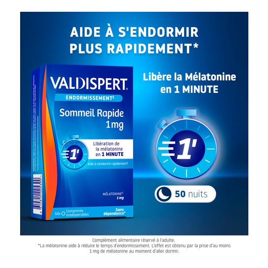Valdispert Sono Rápido 1mg 50comp
