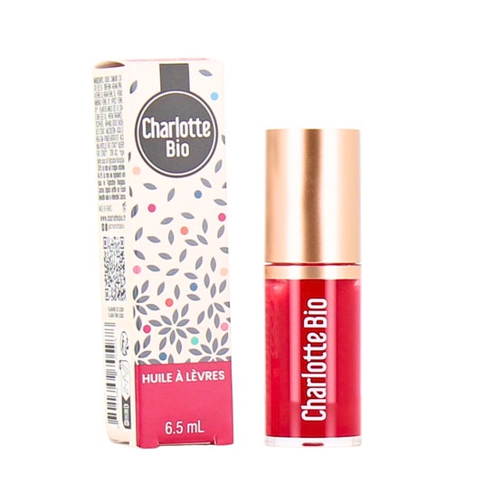 Charlotte Bio Óleo Lábios Raspberry Silk 6.5 ml