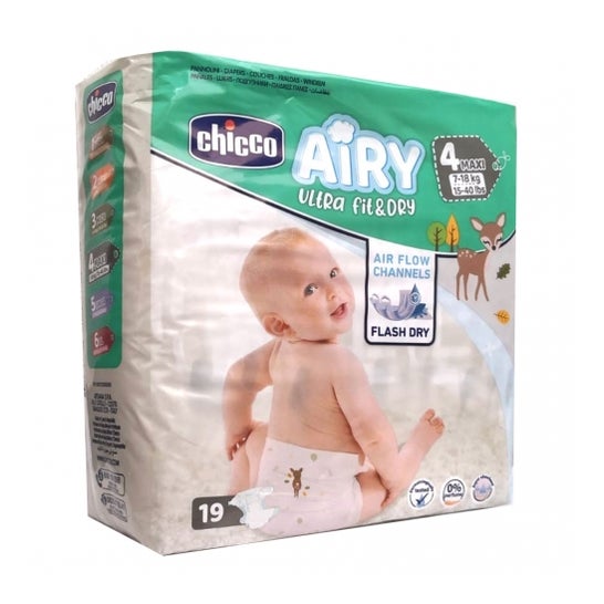 Chicco Air 4 Maxi 8-18 Pañales 19uds