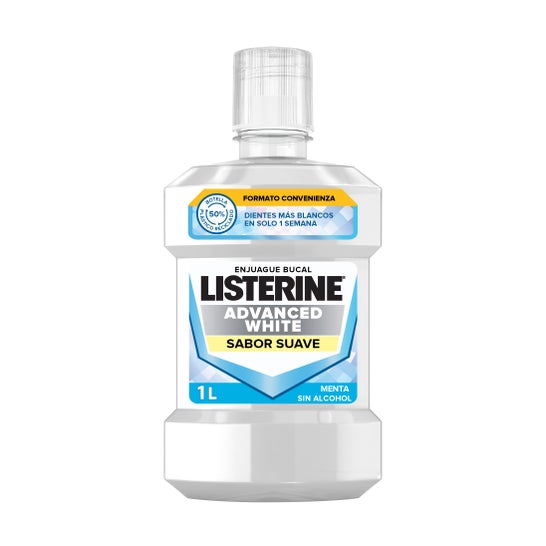 Listerine Advanced White Mouthwash 1000ml