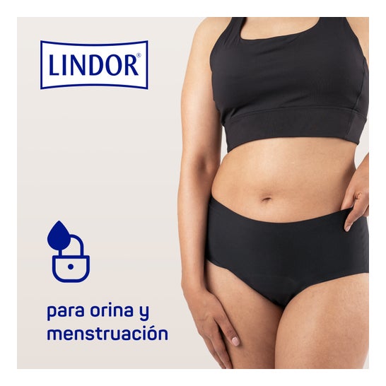 Lindor Lady Ropa Interior Lavable Menstruación y Pérdidas de Orina Talla L