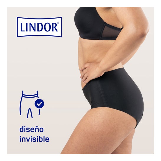 Lindor Lady Ropa Interior Lavable Menstruación y Pérdidas de Orina Talla L