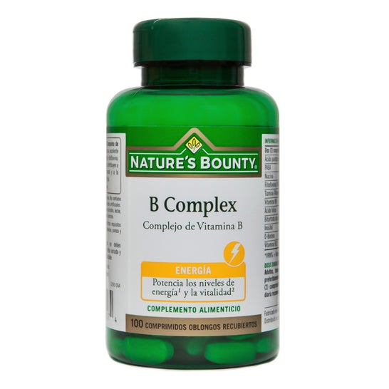Complexo B de Vitamina B Complexo 100comp da Nature Bounty