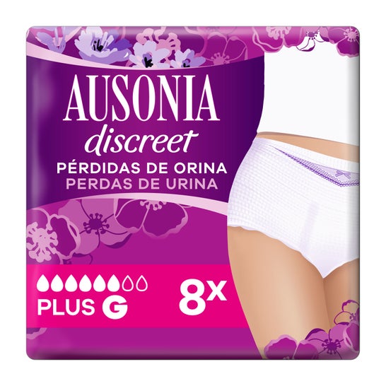 Ausonia Discreto Pant Plus TG 8uds