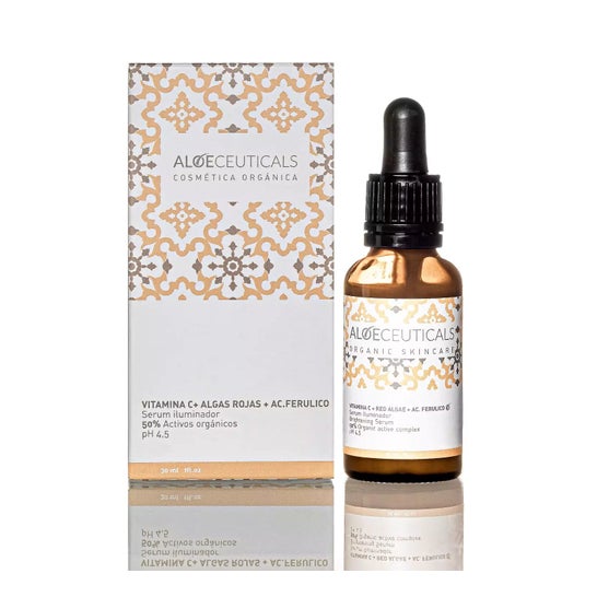 Aloeceuticals Vitamina C Algas Vermelhas Ácido Ferúli Soro 30 ml